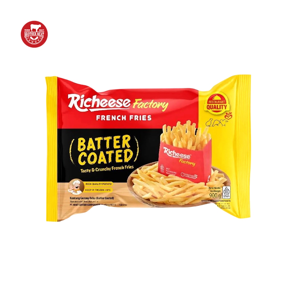 

Richeese Factory French Fries Batter Coated 900gr - Brothermeatshop