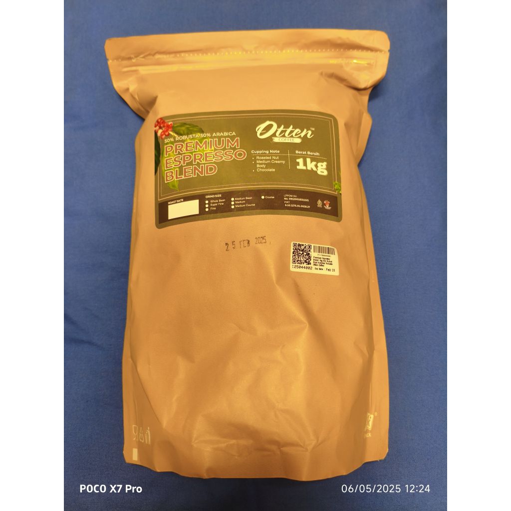 

otten roasted coffee premium espresso blend minimal order 10