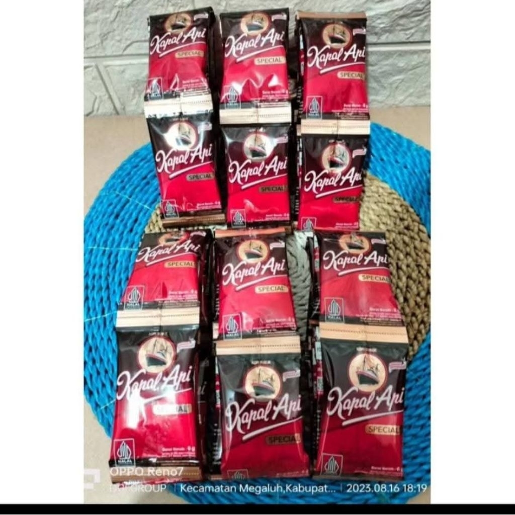

Kopi kapal Api Mini renteng / Kopi Kapal api mini 1 renteng isi 10