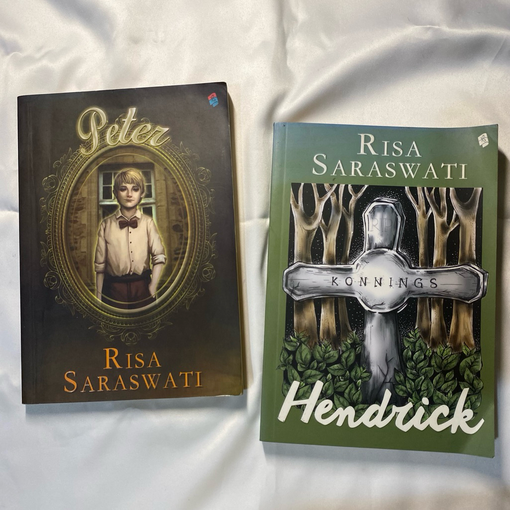 Novel Preloved [ORI] RISA SARASWATI “PETER” & “HENDRICK”