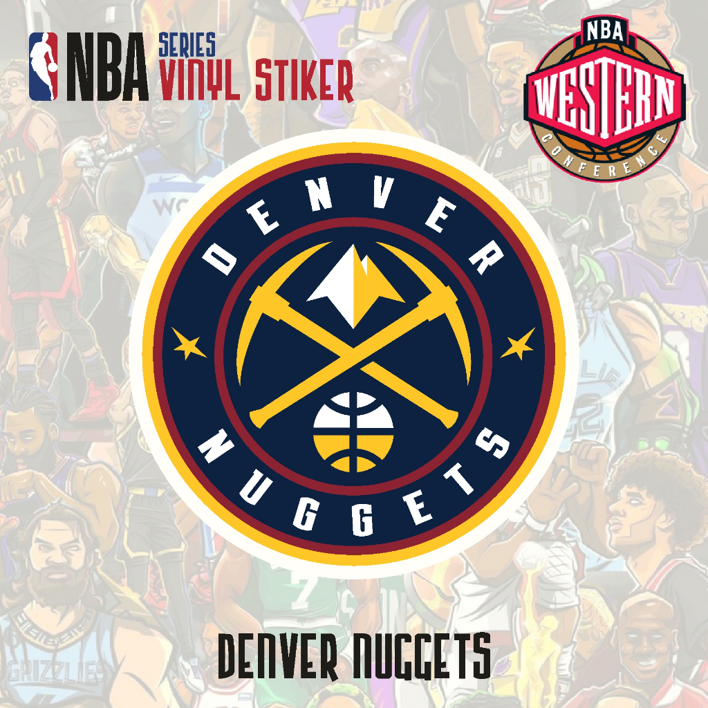 

Stiker Cutting NBA Denver Nuggets ( Vinyl )