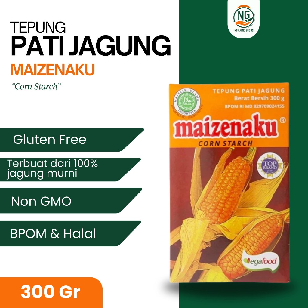 

TEPUNG MAIZENAKU 300 GR CORN STARCH TEPUNG JAGUNG / MAIZENA