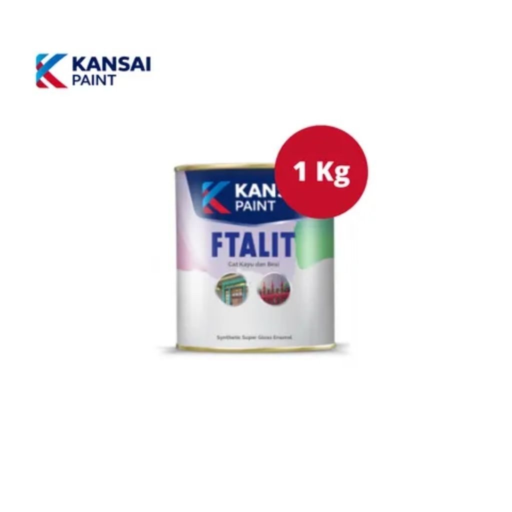 

Cat minyak ftalit kansai paint 1kg 142 gilden yellow