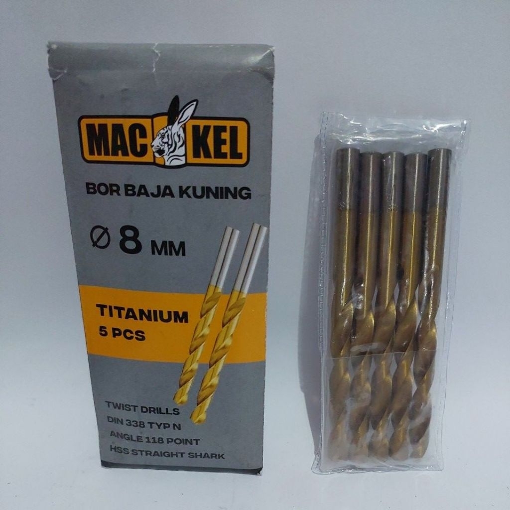 Mata Bor Besi,  Mata Bor Baja Kuning