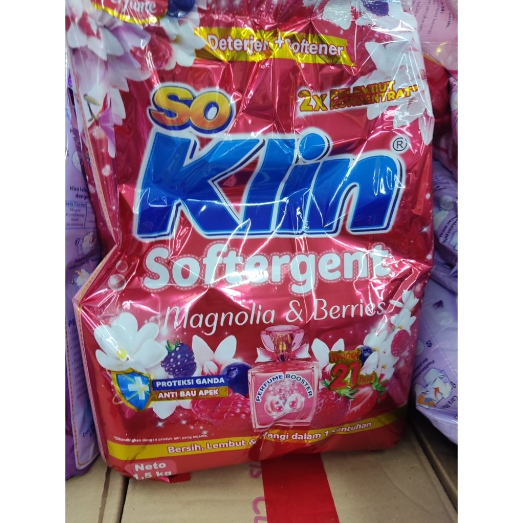 soklin soft detergent 1.5 kg