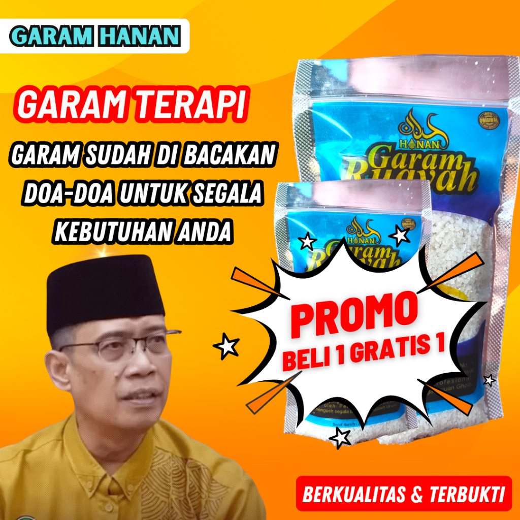

GARAM RUKIY4H | GARAM HANAN | GARAM KHUSUS TERAPI | GARAM | BELI 1 GRATIS 1