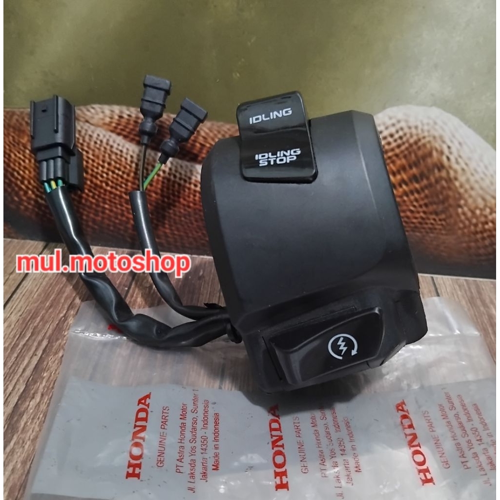 SAKLAR KANAN SAKLAR STATER UNTUK MOTOR HONDA VARIO 125/150 LED NEW