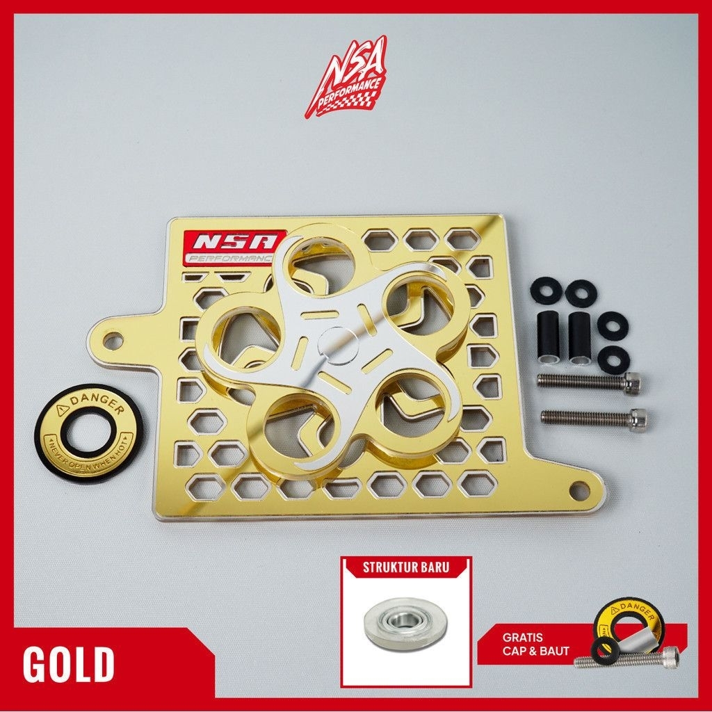 NSA Performance x D7 cover radiator Spinner Vario 125