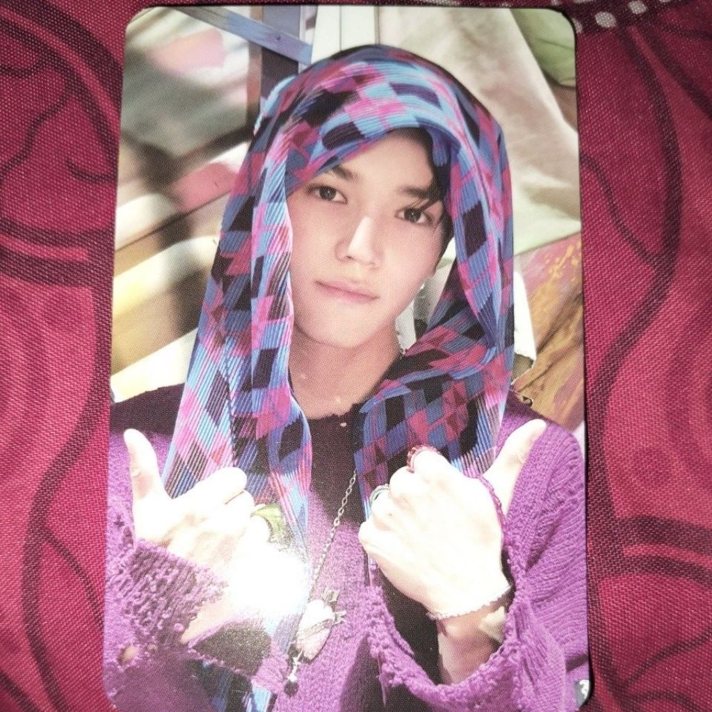 OFFICIAL PHOTOCARD TAEYEONG NCT127 FAVORITE