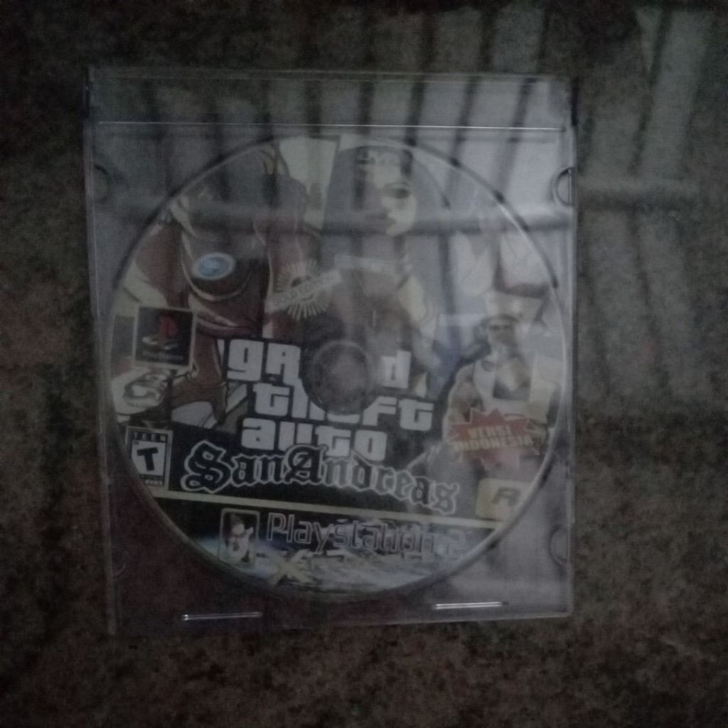 kaset ps2 gta san andreas