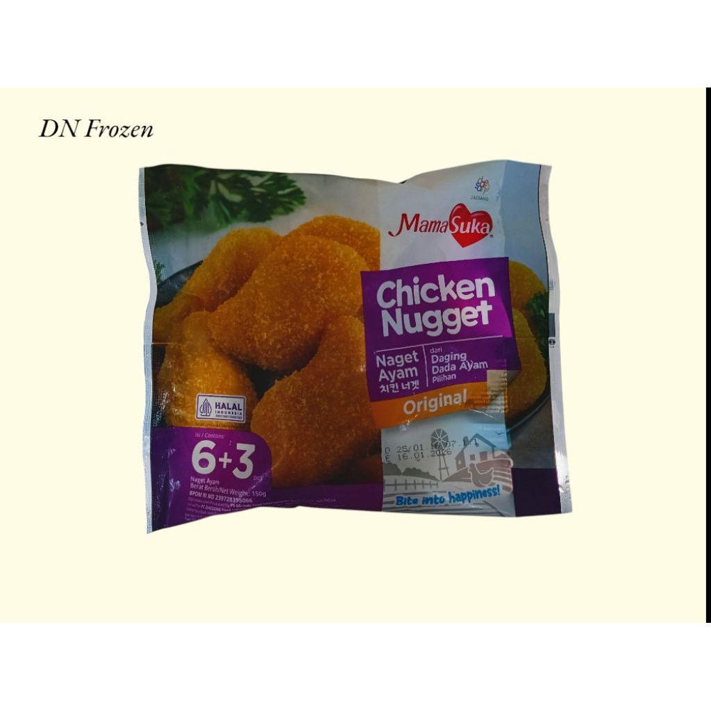 

MamaSuka Chicken Nugget 150 Gram