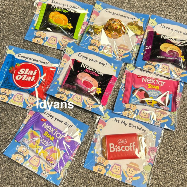 

(1 PC TOYS STORY EDITION) MINI GIFT SNACK / MINI GIFT ULTAH / MINI GIFT OLSHOP / HADIAH SNACK