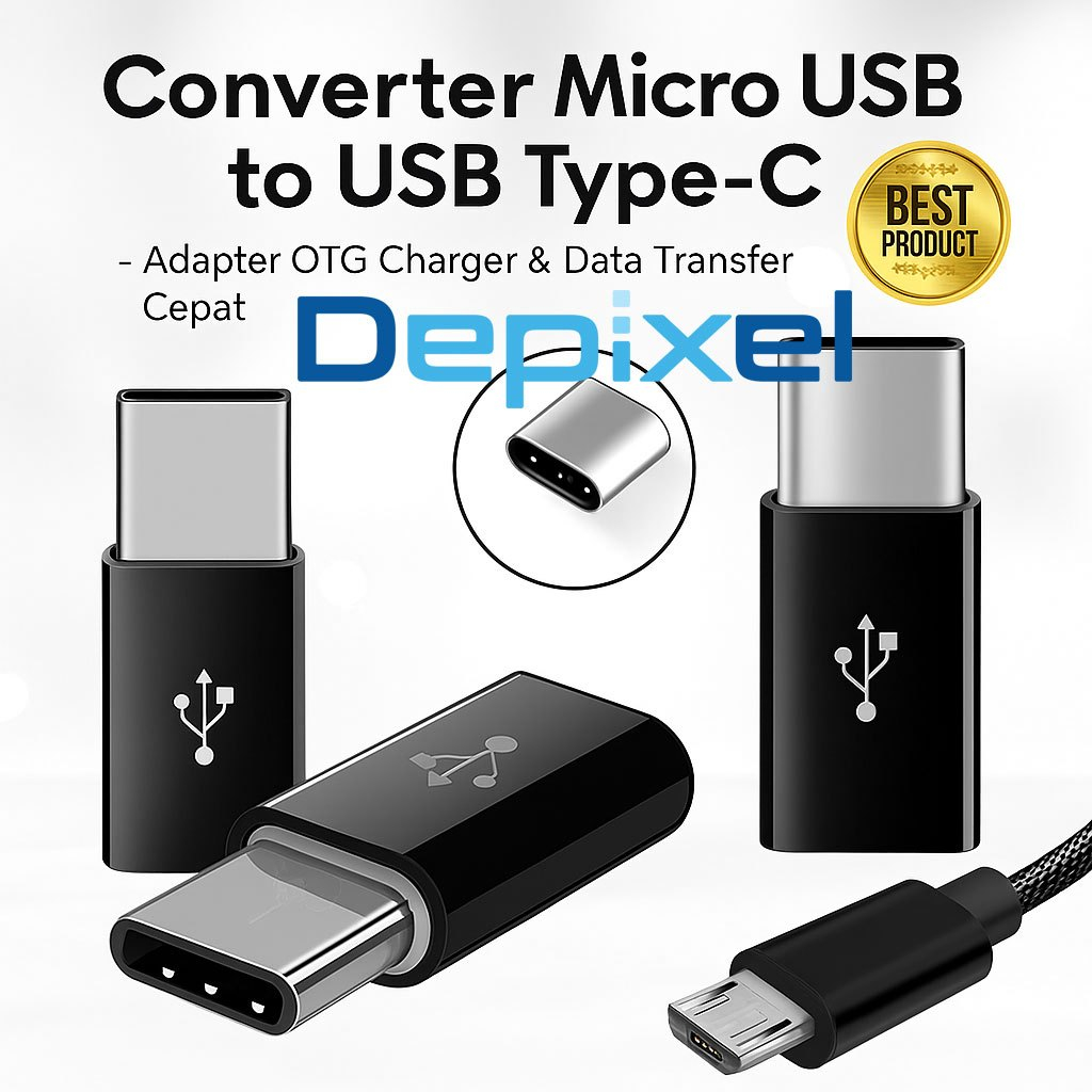 Converter Micro USB to USB Type-C – Adap