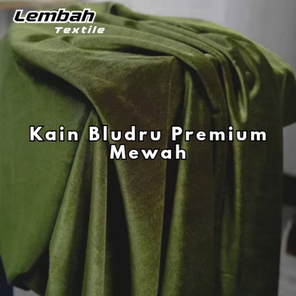 PROMO Kain Bludru Premium Mewah/Kain Bludru Meteran/Kain bludru Meteran Premium/Kain Bludru/Kain Blu