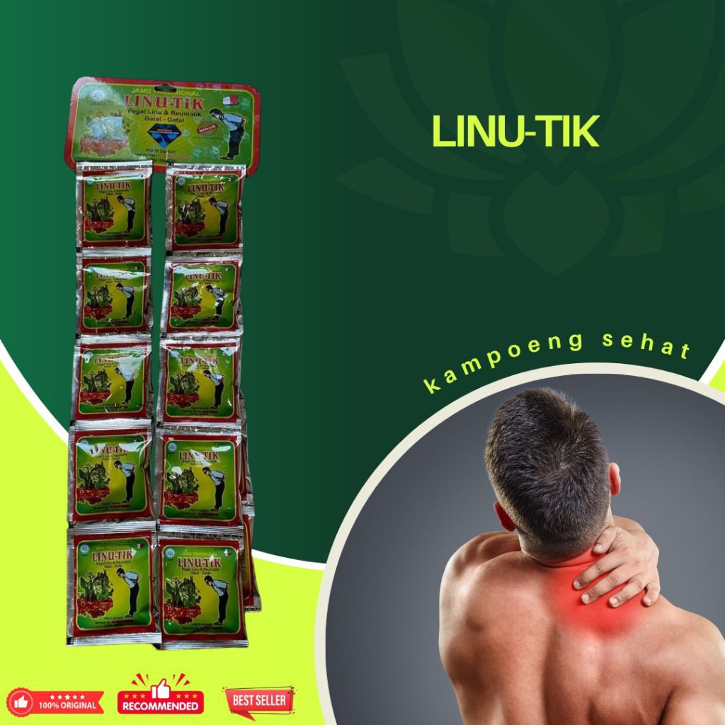 

Kapsul Linutik Original Asam Urat 1 Hanger Renceng