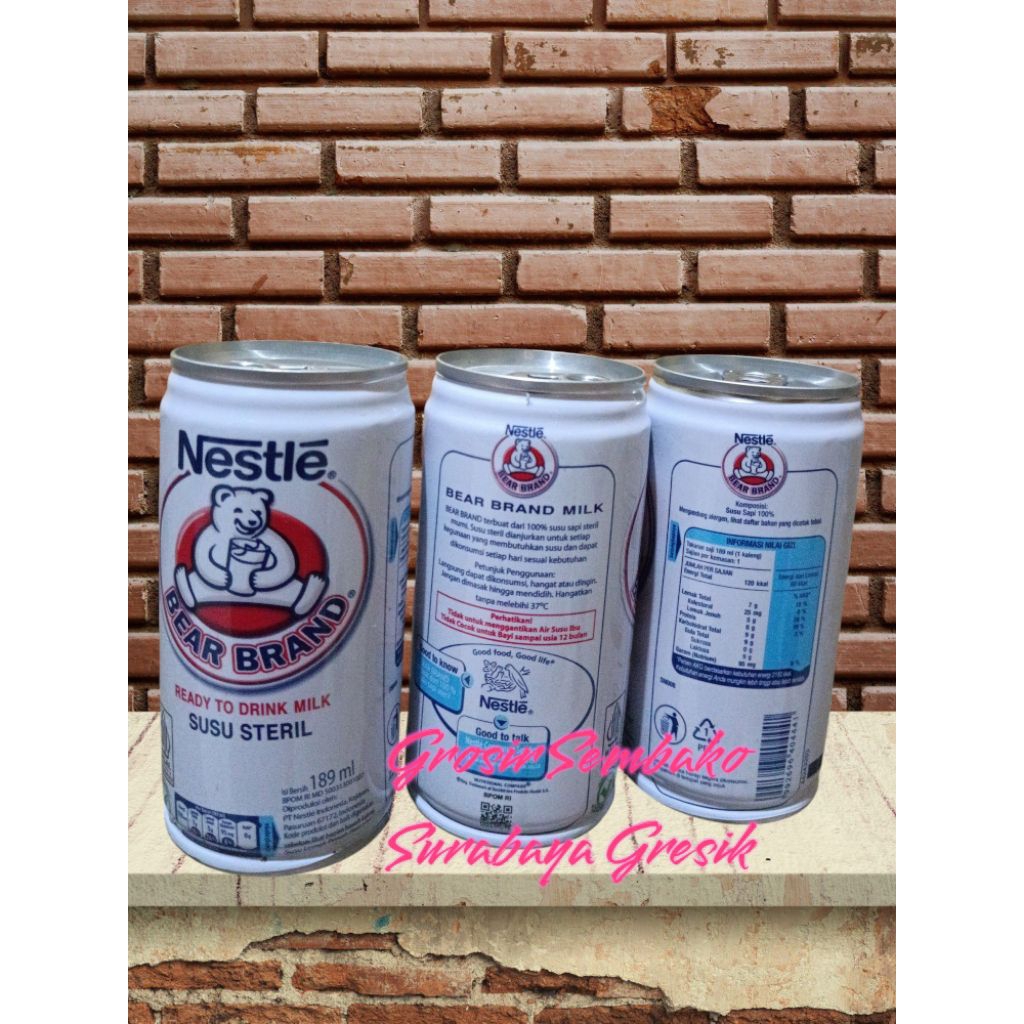

Susu Beruang Bear Brand 189 ml