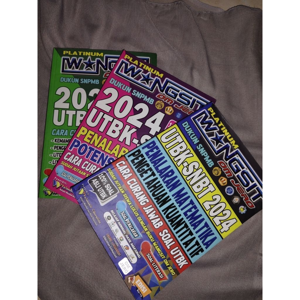 [PRELOVED] Buku WANGSIT Om Jero 2024 2025