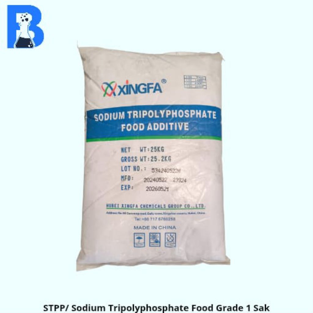 

STTP/ Sodium Tripolyphosphate Food Grade 1 Sak