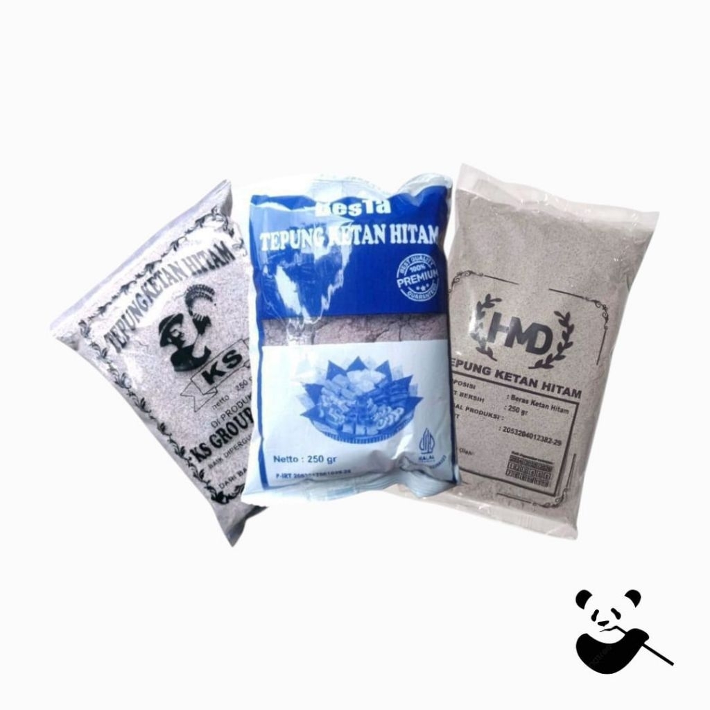 

Tepung ketan hitam 250grm