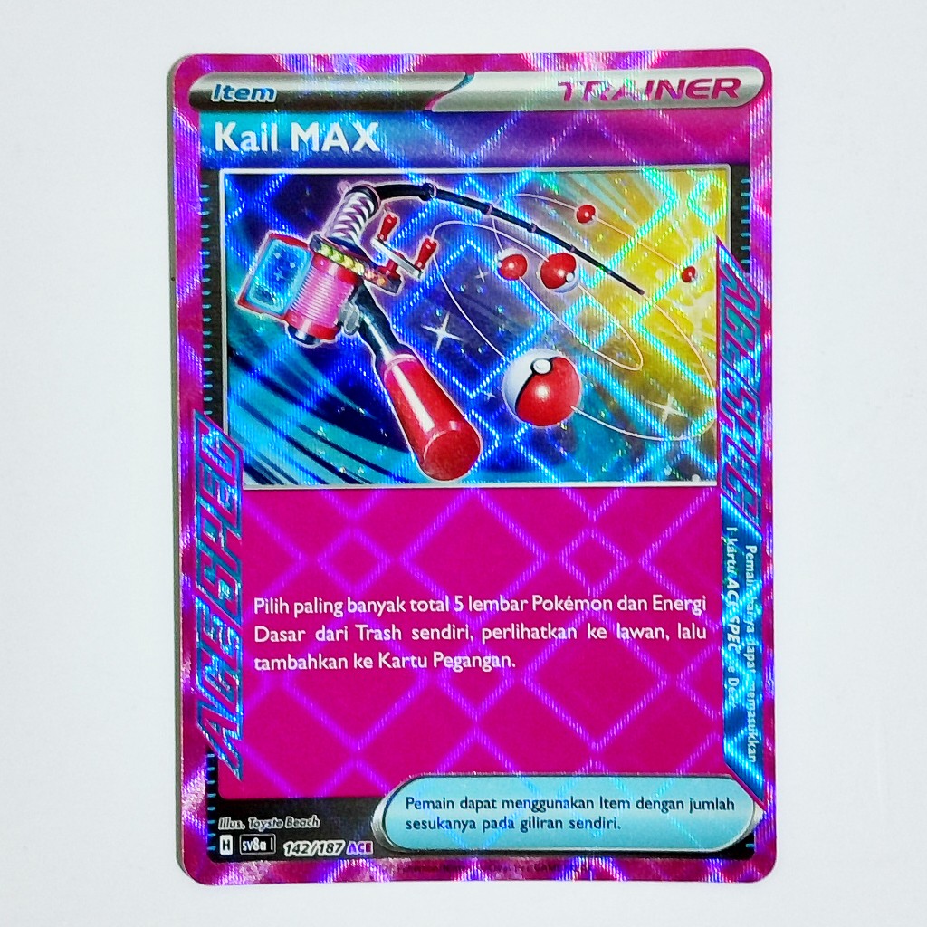 Kartu Pokemon INDONESIA - Kali Max (Trainer Ace Spec)