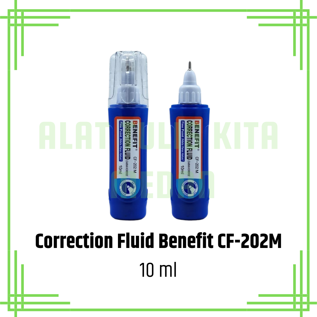 

(1 Pcs) Correction Fluid Benefit CF-202M / Penghapus Tipex Cair Benefit CF-202M