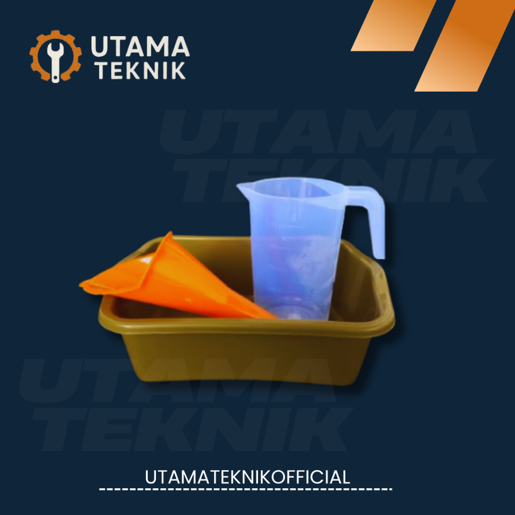 Gelas Takar Ganti Oli 1000ml Corong Wadah Oli Berkualitas Praktis Alat Ganti Oli Motor