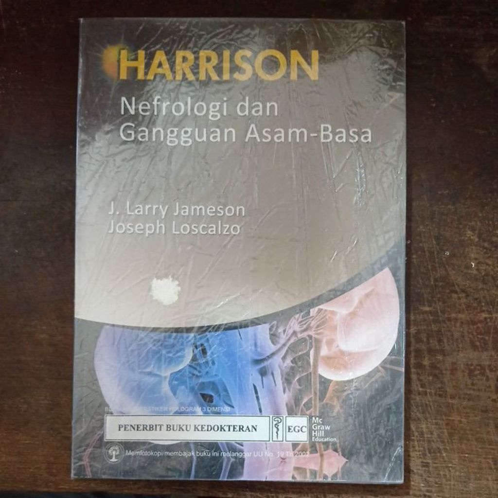 Buku Original Harrison Nefrologi Dan Gangguan Asam - Basa ~ EGC