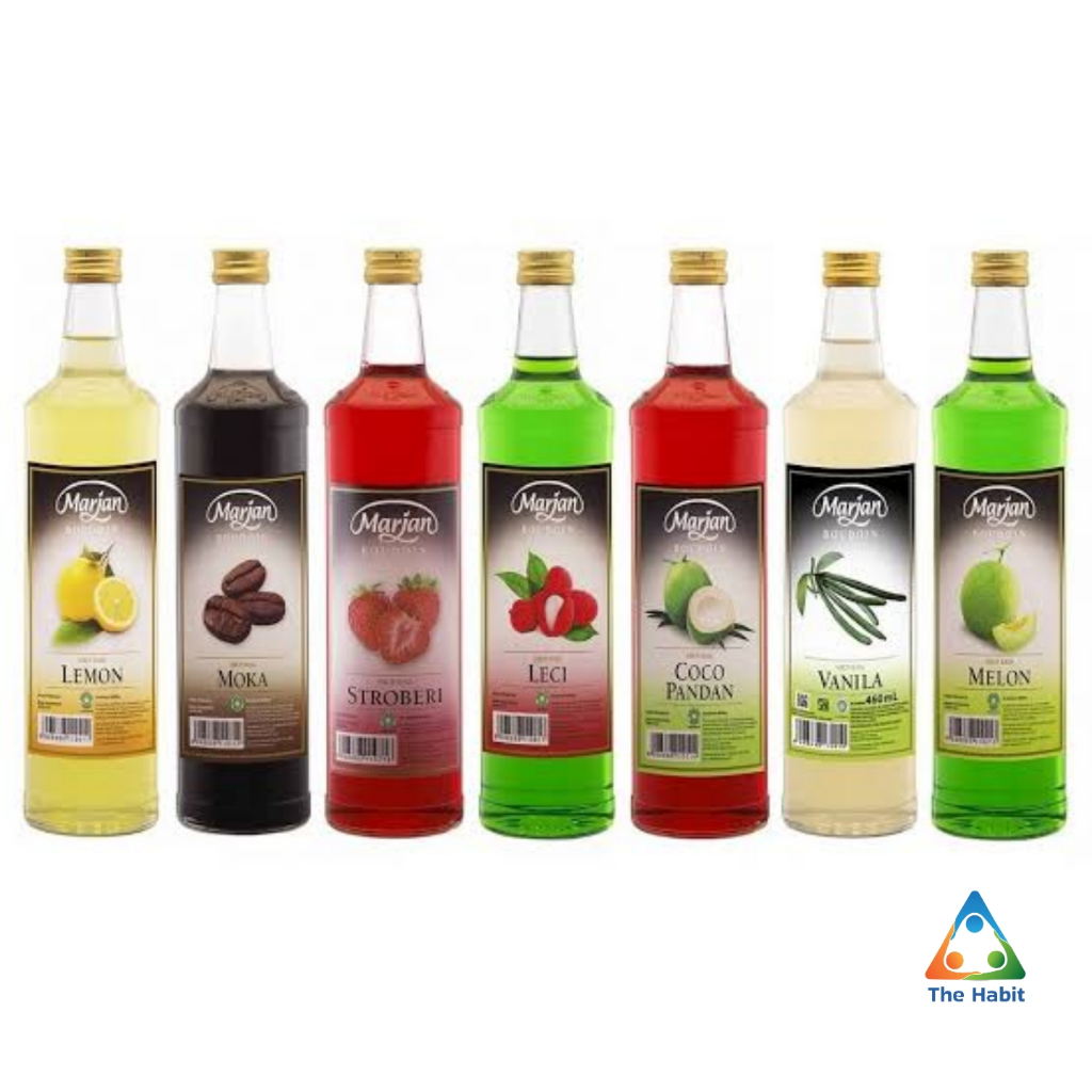 

(The Habit) Marjan Sirup Boudoin 460ml / Minuman Sirup