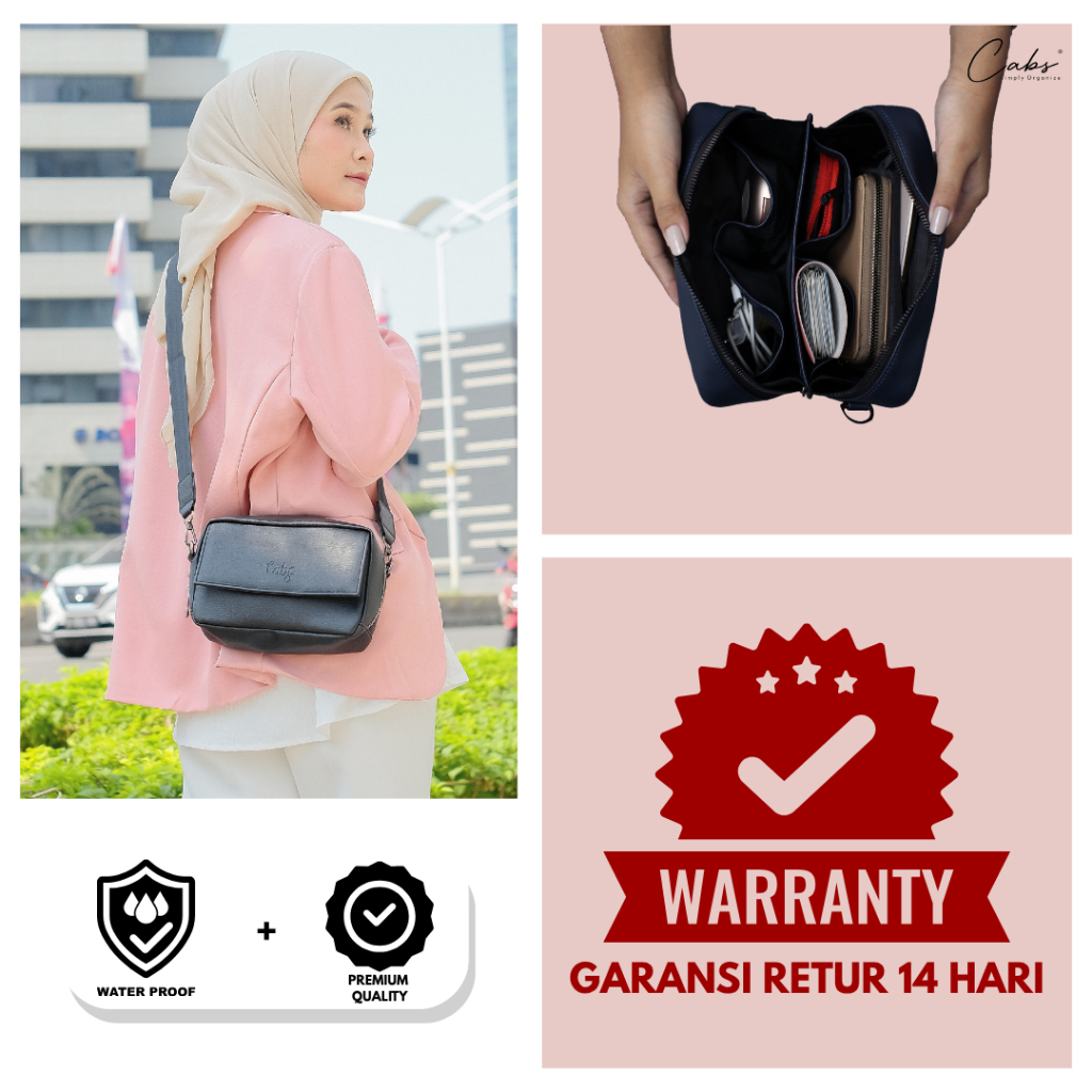 CABS POCKET - Tas Selempang Wanita Elegan Terbaru Kekinian - Dhiva Bag