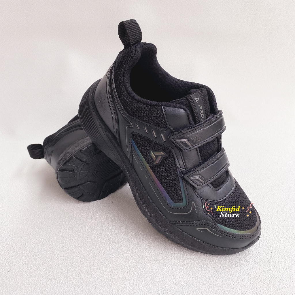 Sepatu sekolah pro att PEREKAT IVO 555V PA700V hitam