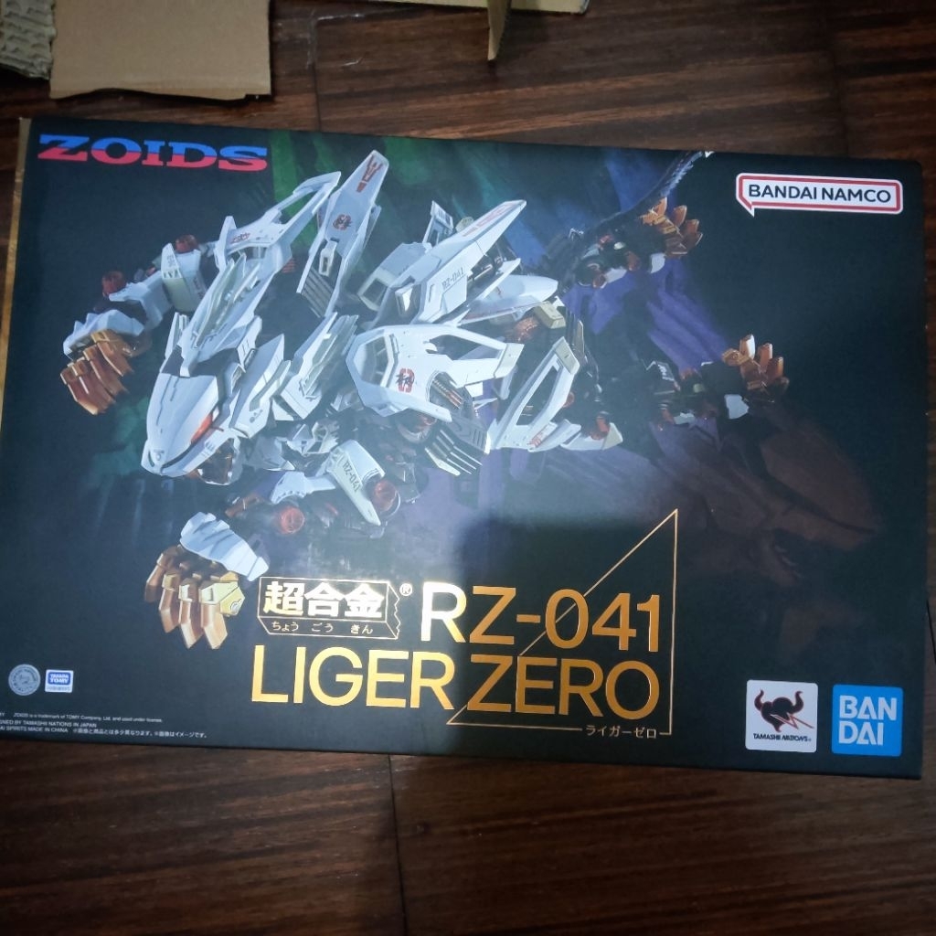Chogokin Liger Zero Bandai Zoids RZ-041