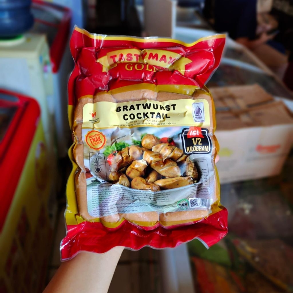 

Tasty max sosis cocktail 500gr