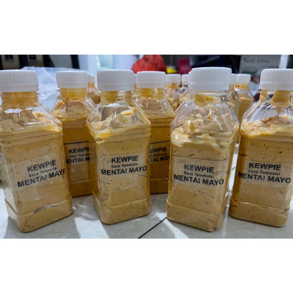 

KEWPIE COOKING SAUS MENTAI MAYO 250GR KEMASAN REPACK SIAP MAKAN.
