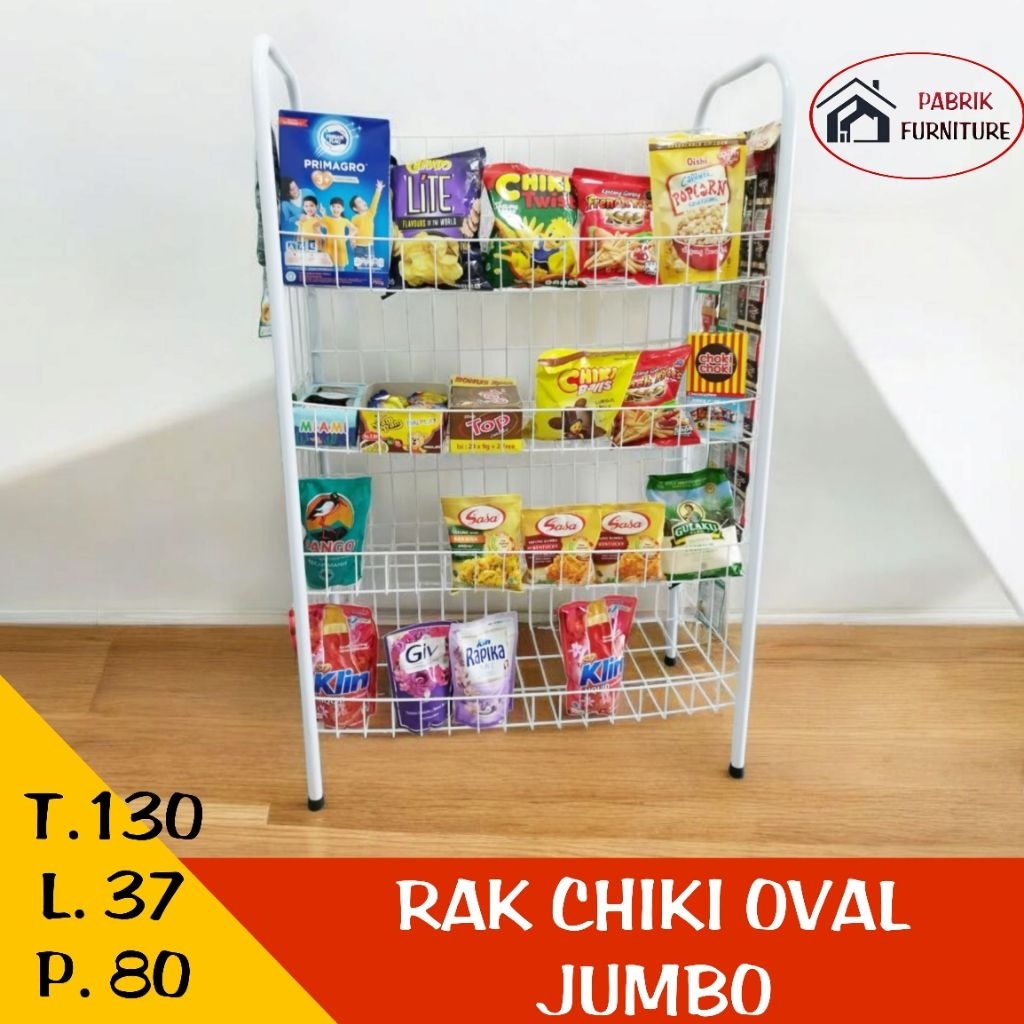 Rak mininarket rak chiki rak jajanan warung rak serbaguna