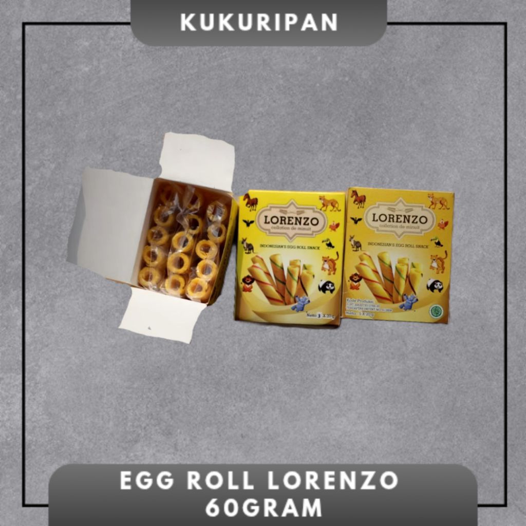 

EGG ROLL LORENZO PACK 60GR