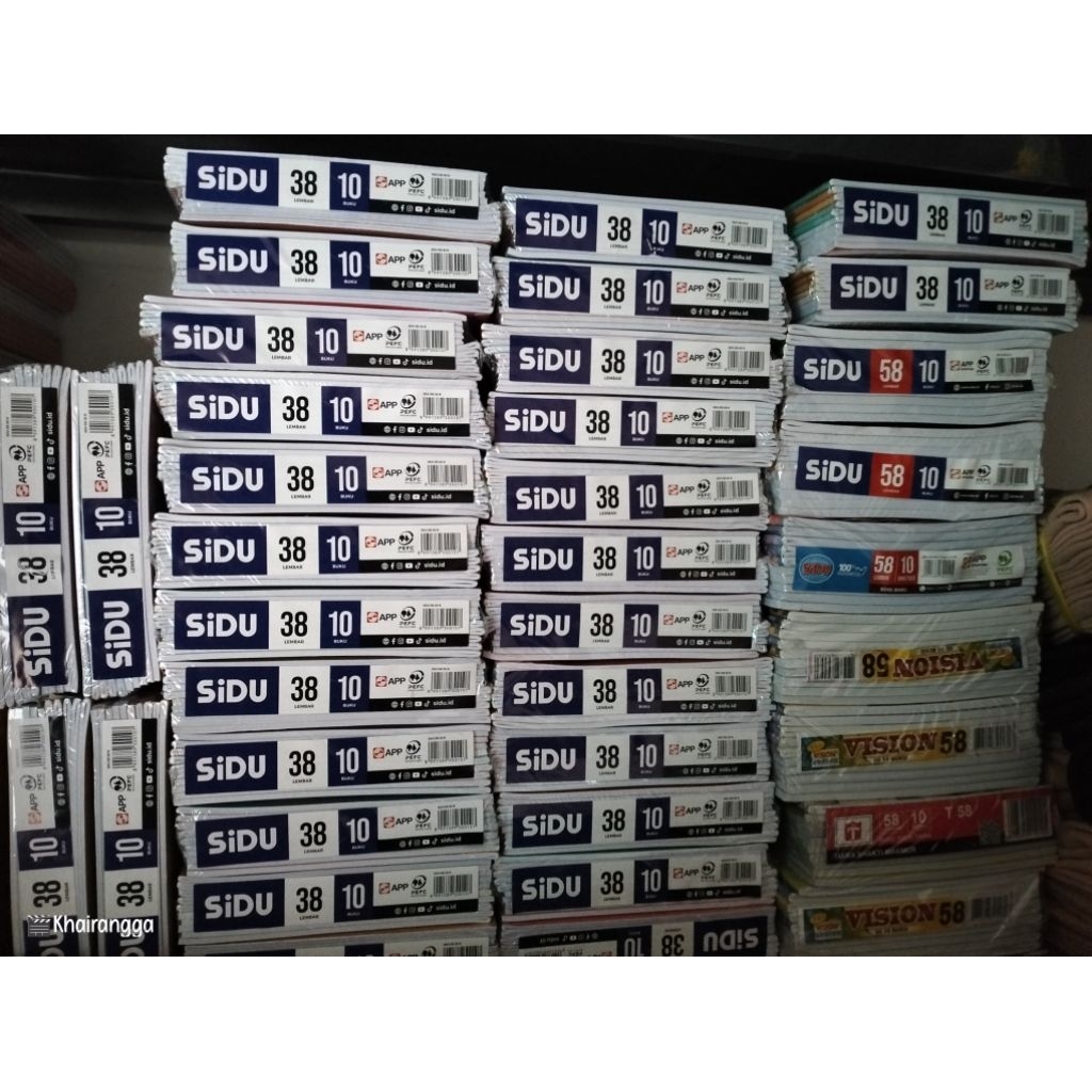 

buku tulis sidu murah | sidu isi 38 lembar | sidu 38