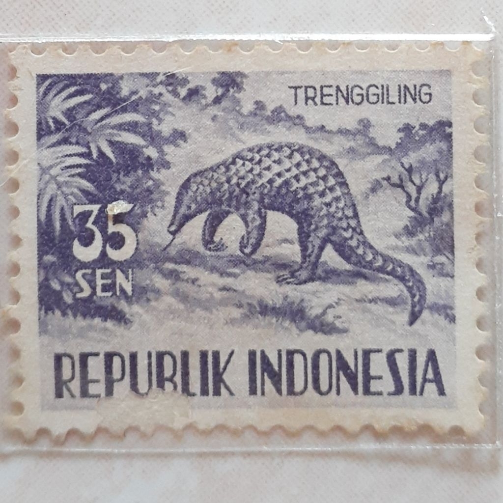

(ID1) Perangko Indonesia Hewan Kecil (35 sen) Tahun 1956