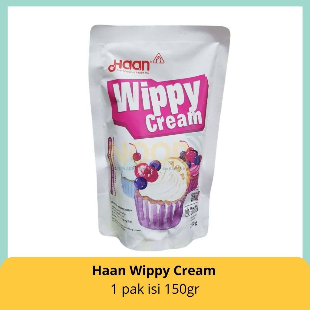 

Haan Whip Wippy Cream Pouch 200gr