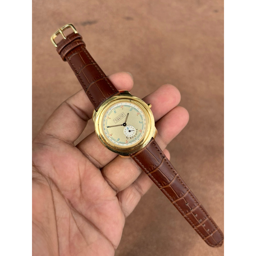 JAM TANGAN PRIA UNITED COLORS OF BENETTON SUB SECOND by BULOVA SWISS