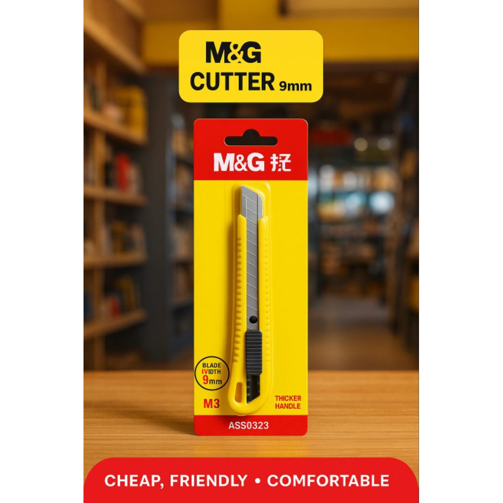 

Cutter M&G Kecil 9mm (ASS91323)