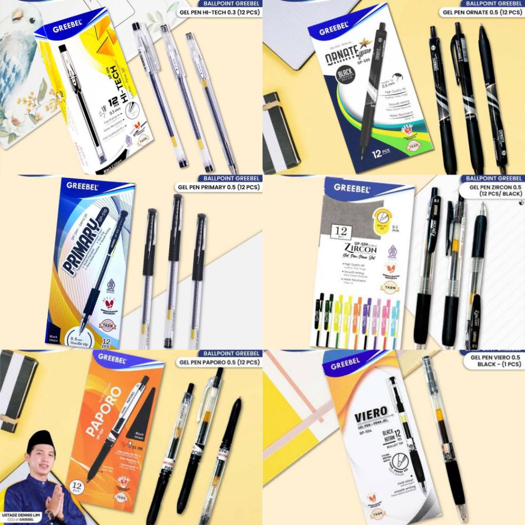 

GREEBEL gel pen