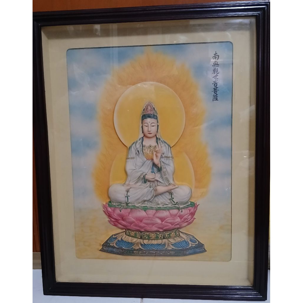Hiasan dinding 3D - Dewi Kwan Im 01.