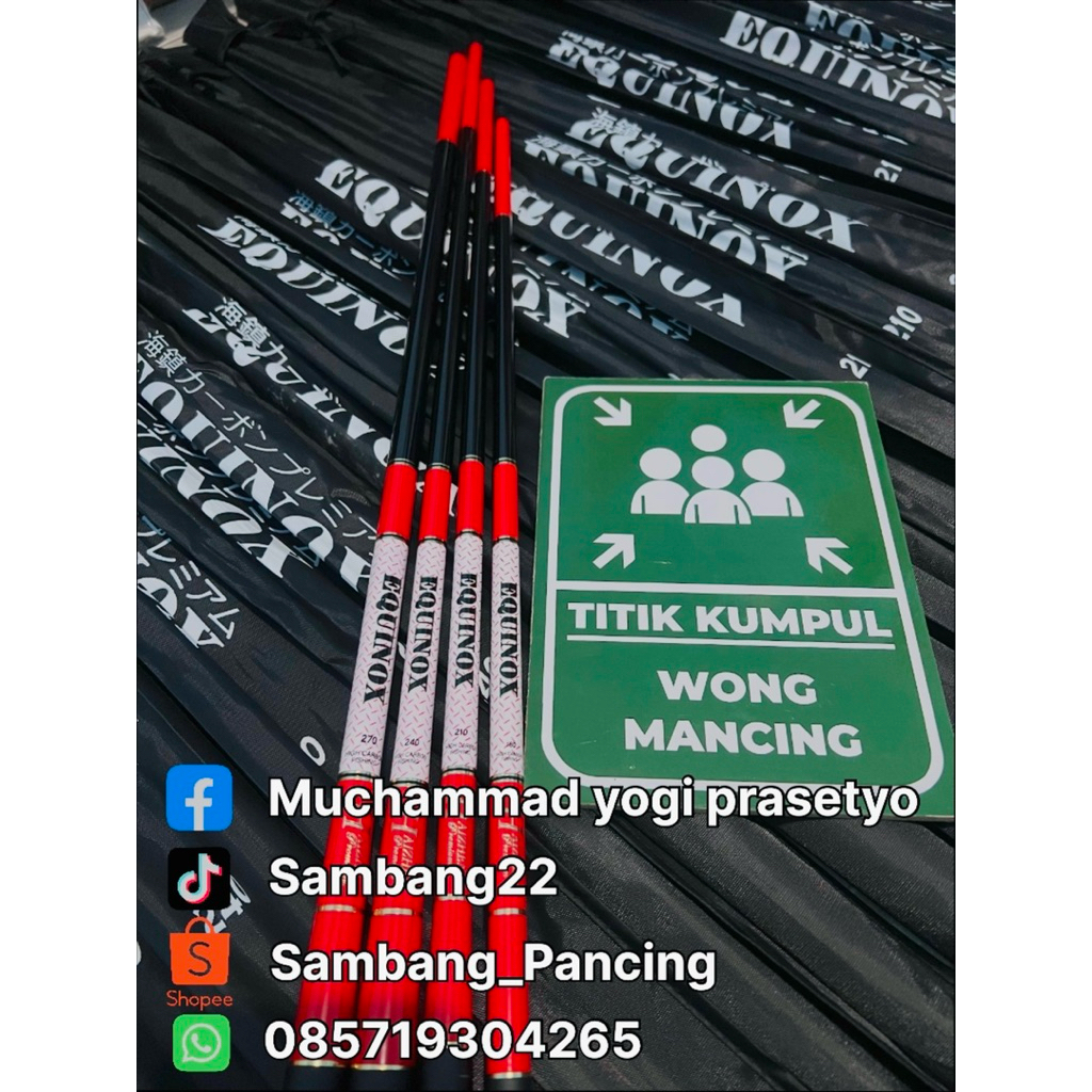 Tegek Equinox Ukuran 210, 240, 270