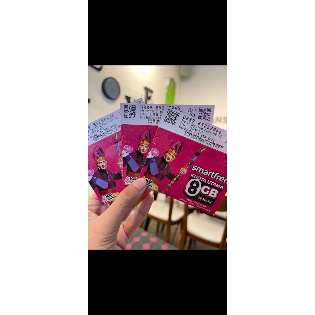 Kartu Smartfren 3gb+7gb