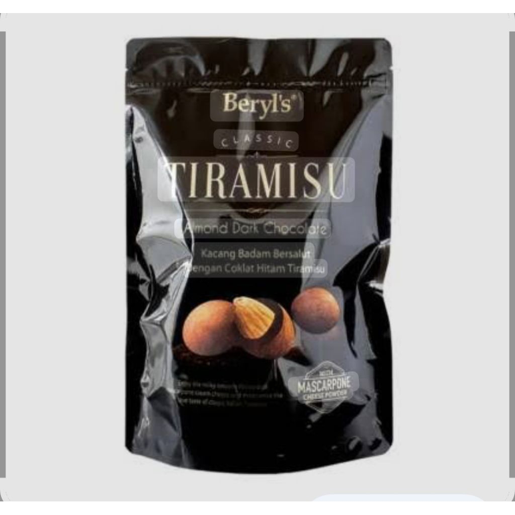 

coklat beryl's tirimisu ,cemilan manis isi 50 pcs