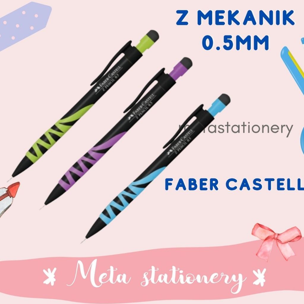 

Pensil Mekanik Z Faber Castell 0.5mm