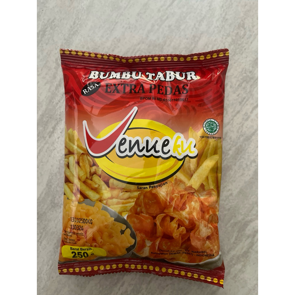 

Venueku bumbu tabur extra pedas