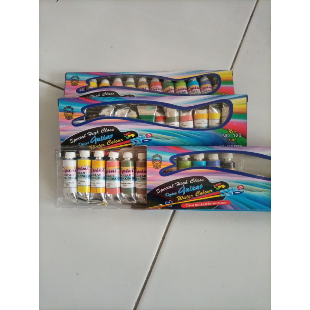 

cat air mini,warna warni 12 pcs