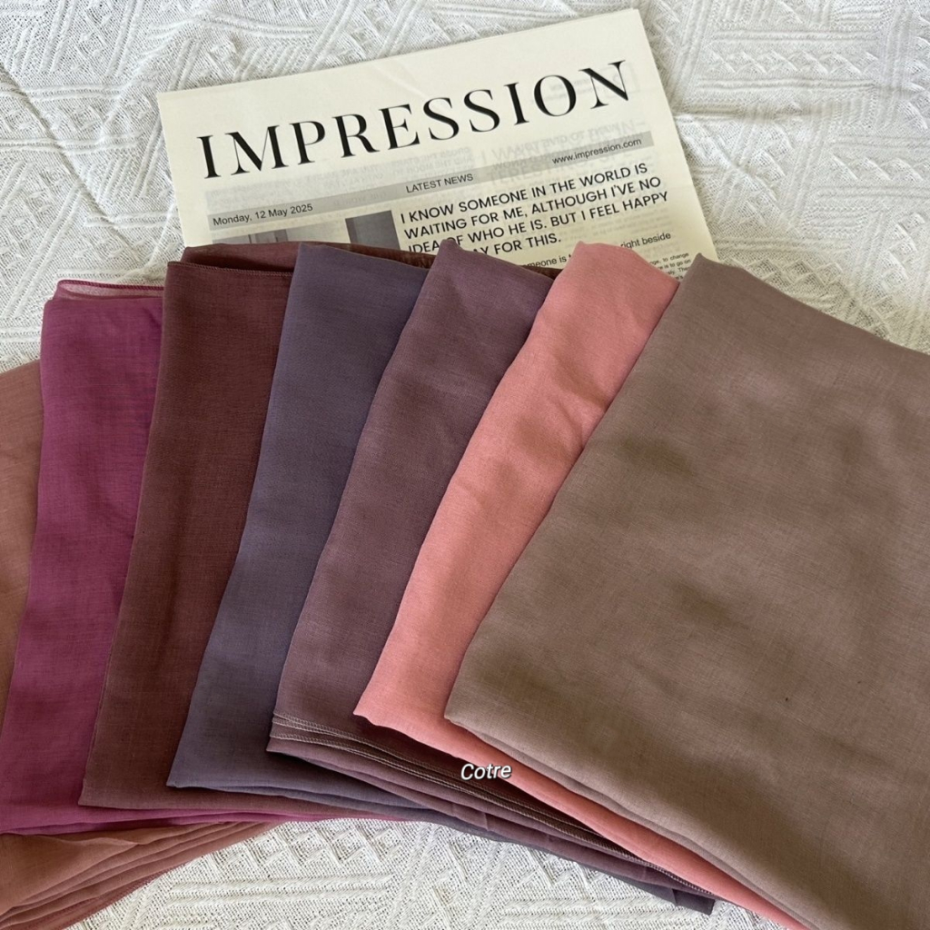 COD PARIS JADUL Sekolah Hijab PARIS JADUL segi empat Ori Varisha Cotre paris polos kerudung segi 4 t