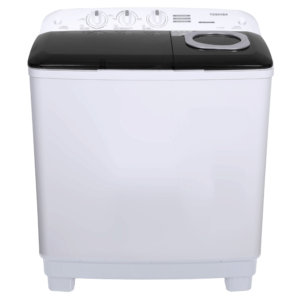 Mesin Cuci Toshiba VH-H85MN - Mesin Cuci Toshiba 2 Tabung 7,5Kg
